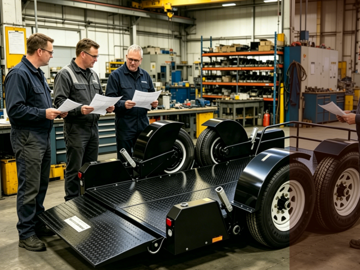 होलचेनटेक हाइड्रोलिक लिफ्ट ट्रेलर: वायर कंट्रोल ऑपरेशन के लिए एक संपूर्ण गाइड